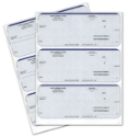 Laser Checks - 3 Per Page